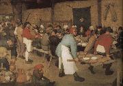 Pieter Bruegel Peasant wedding oil